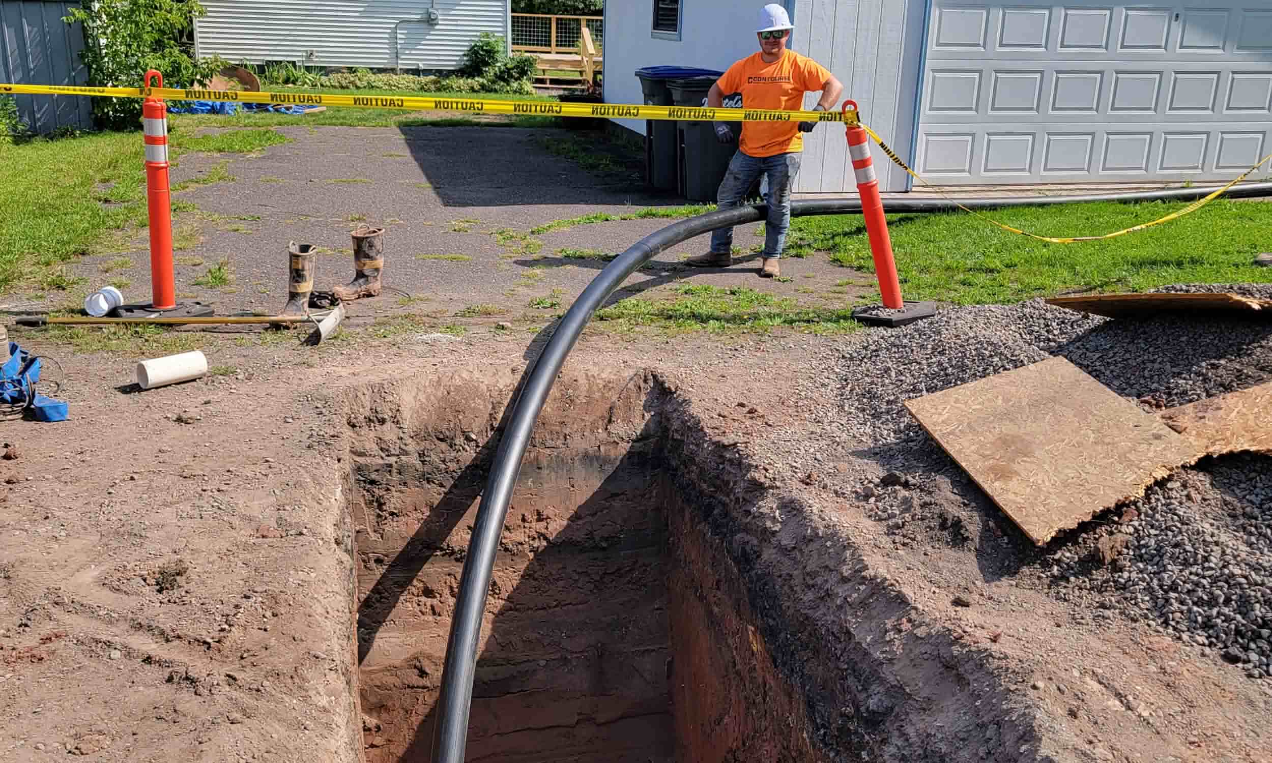 Water line replacement Duluth MN