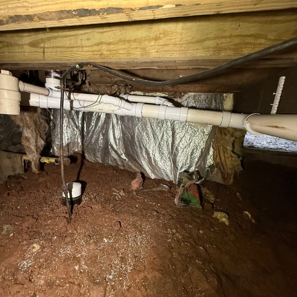 How 1,500 Gallons of Sewage Accumulated in This Superior Crawl Space