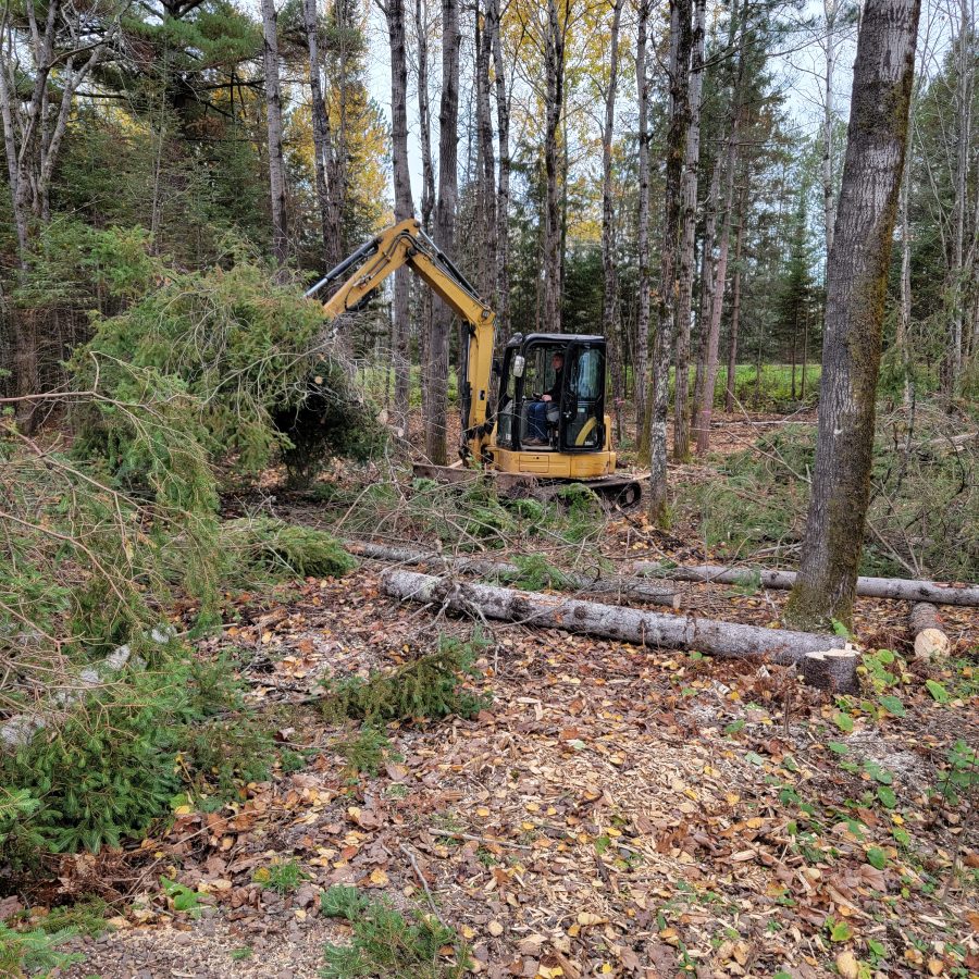 Contour Inc. site preparation work in Duluth MN