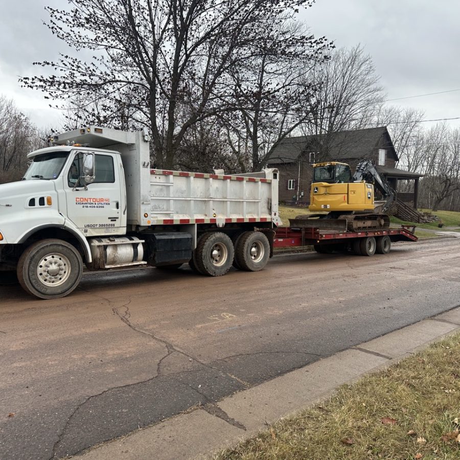 Contour Inc. lot clearing work in Duluth MN